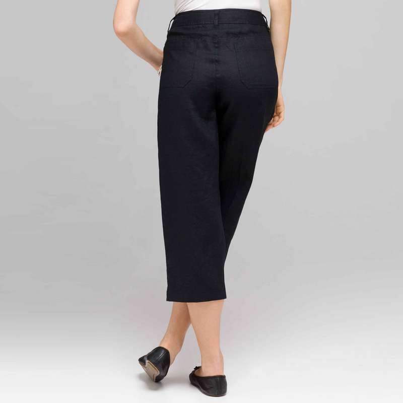 Classic Crop Pant, Black, large
