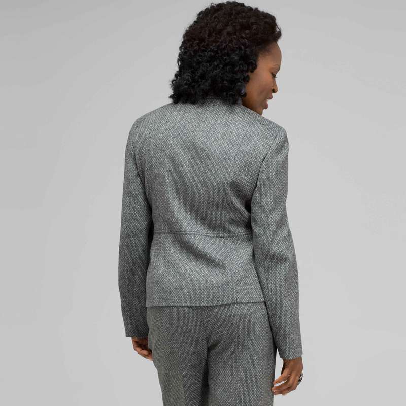 2 Button Pocket Jacket, Zinc Multi, large