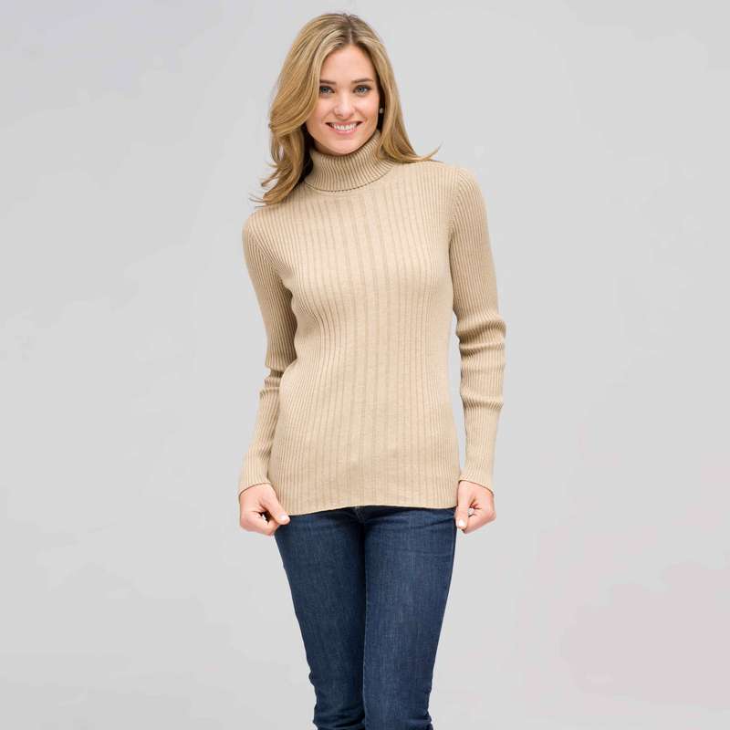 Long Sleeve Turtle Neck, , large