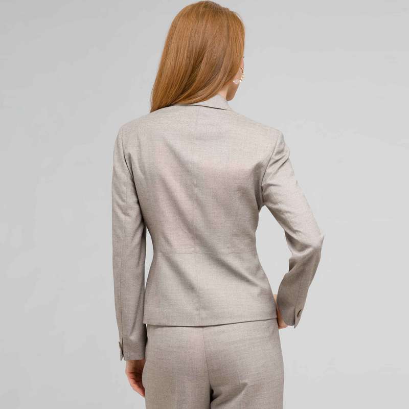 2 Button Front Jacket, Stone Multi, large