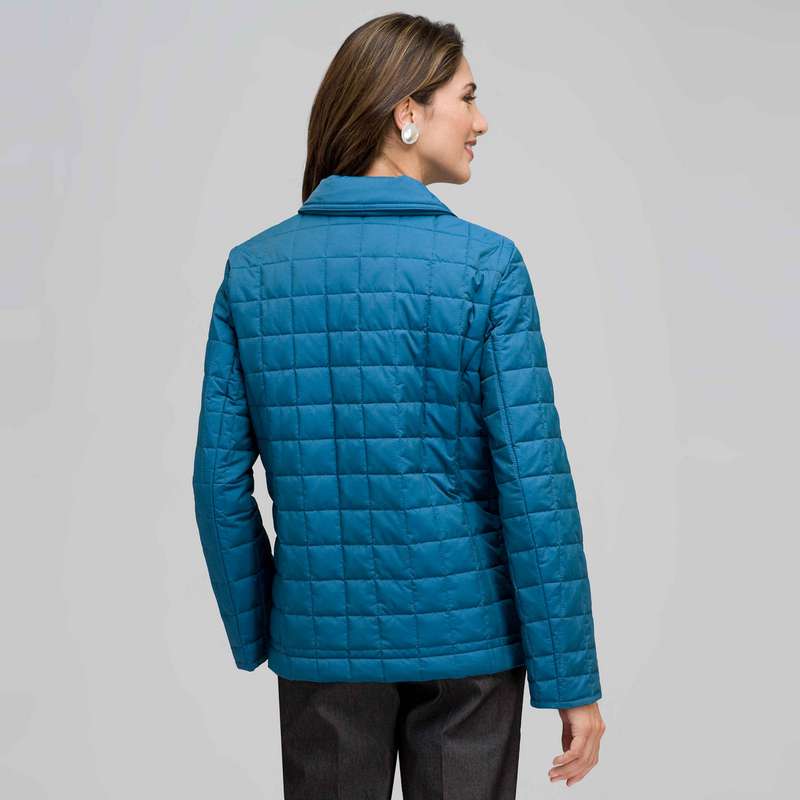 Quilted Jacket, royal, large